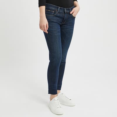 Dark Wash Stretch Skinny Jeans