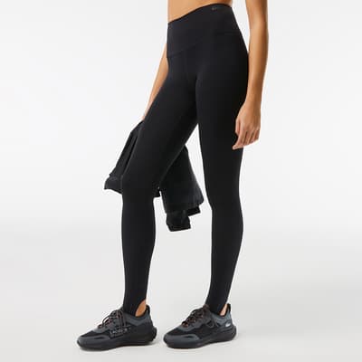 Black Stirrup Sports Leggings