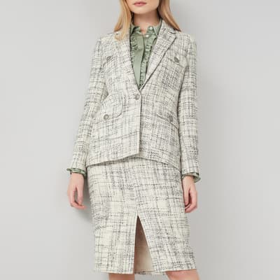 Cream Lottie Cotton Blend Jacket