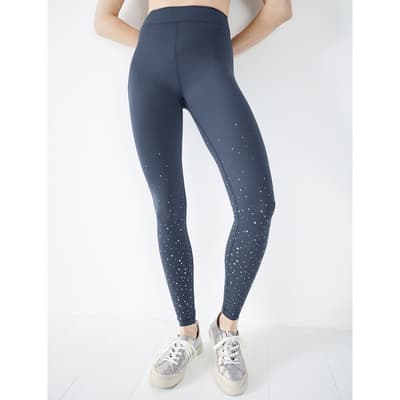 Navy Gettie Star Leggings