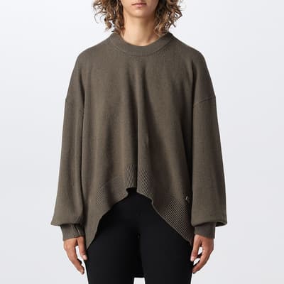 Brown Cashmere Blend Jumper
