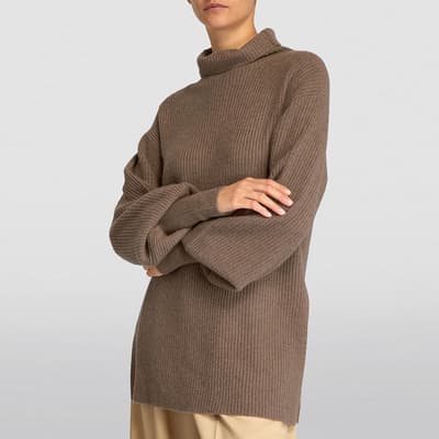 Brown Camila Cashmere Jumper