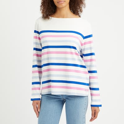 Multi Stripe Interlock T-Shirt