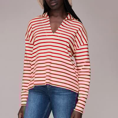 Red/White Breton Jersey Shirt