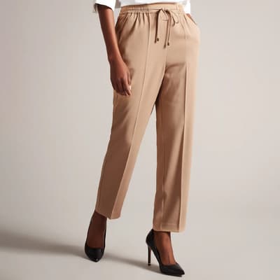 Camel Laurai Slim Cut Trousers