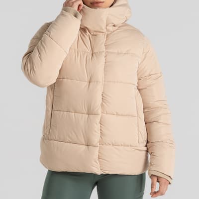 Cream Orla Hooded Jacket