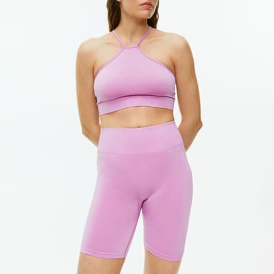 Pink Seamless Sport Top