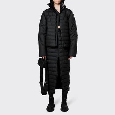 Black Unisex Waterproof Trekker Jacket