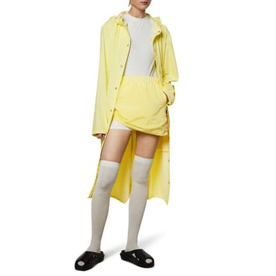 Straw Unisex Waterproof Long Rain Jacket