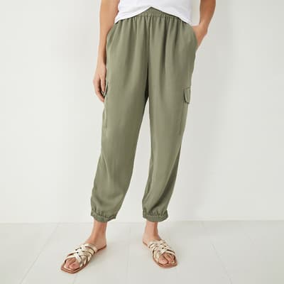 Khaki Nino Cargo Trousers