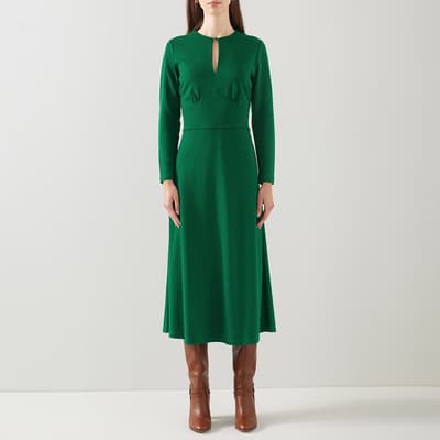 Green Sera Midi Length