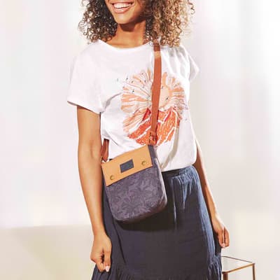 Navy Minnie Cross Body Bag