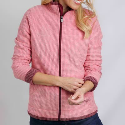 Navy Ariana Full Zip Fleece